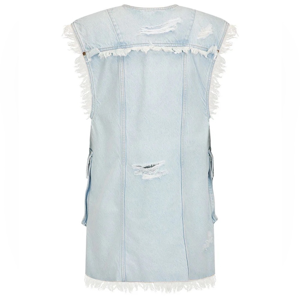NWTS SPELL DAYDREAMER DENIM VEST - Picture 9 of 17
